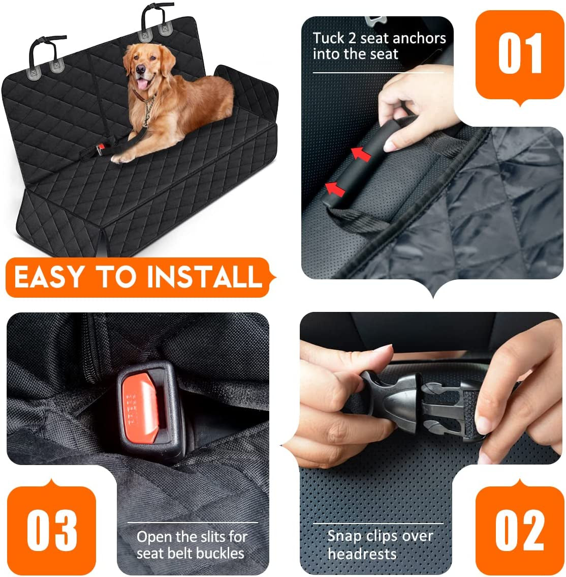 PawShield Car Seat Cover
