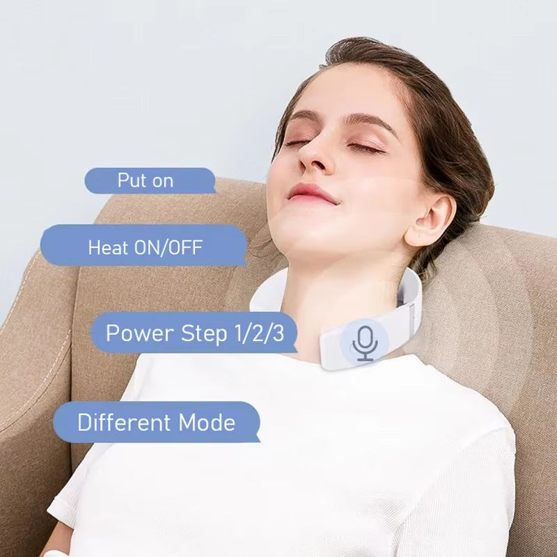 Portable Electric Neck Massager – USB Rechargeable