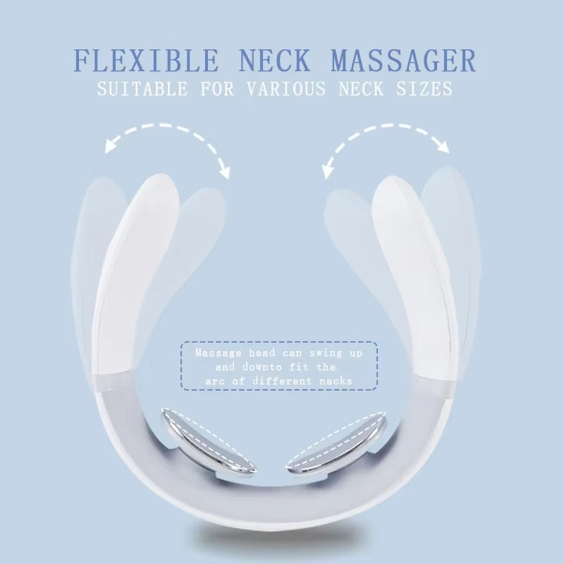 Portable Electric Neck Massager – USB Rechargeable